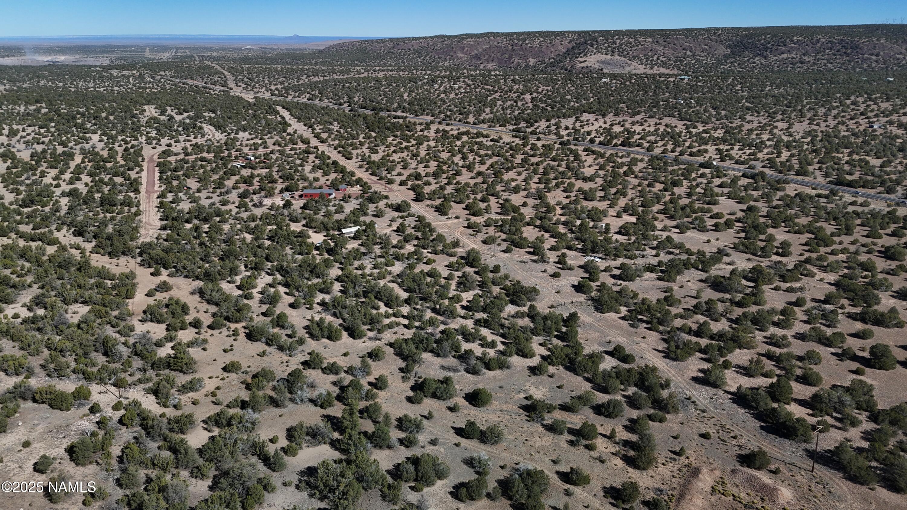 13887 Bly Station Road Williams, AZ 86046 - Photo 8 of 22 an aerial view of house with yard