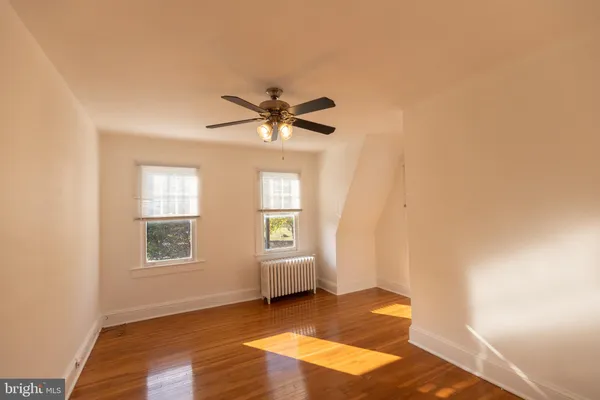 a view of livingroom with hardwood floor and window