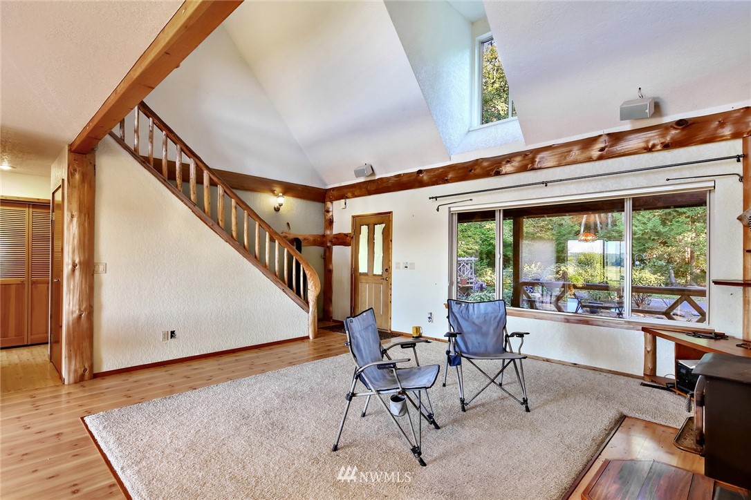 2587 Birch Bay Lynden Road Custer, WA 98240 - Photo 12 of 39 a living room with furniture and a large window