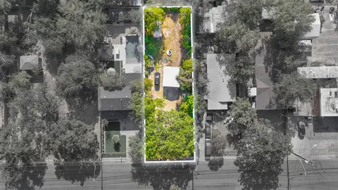 a building with trees in front of it