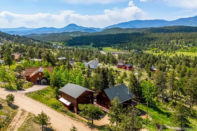 a view of a city with lake view