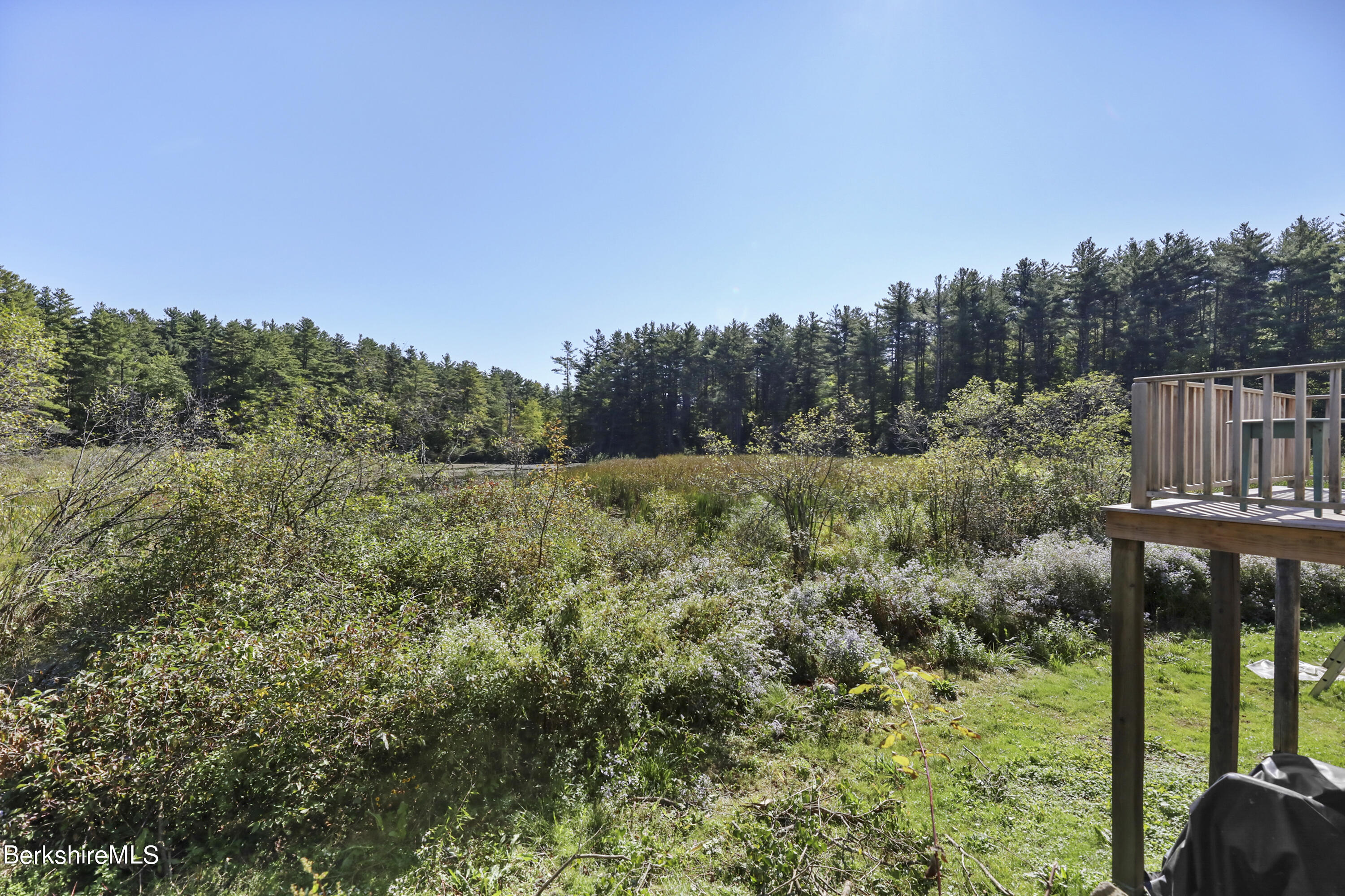 56 Brett Road Monterey, MA 01245 - Photo 17 of 22 a view of a wooden bridge