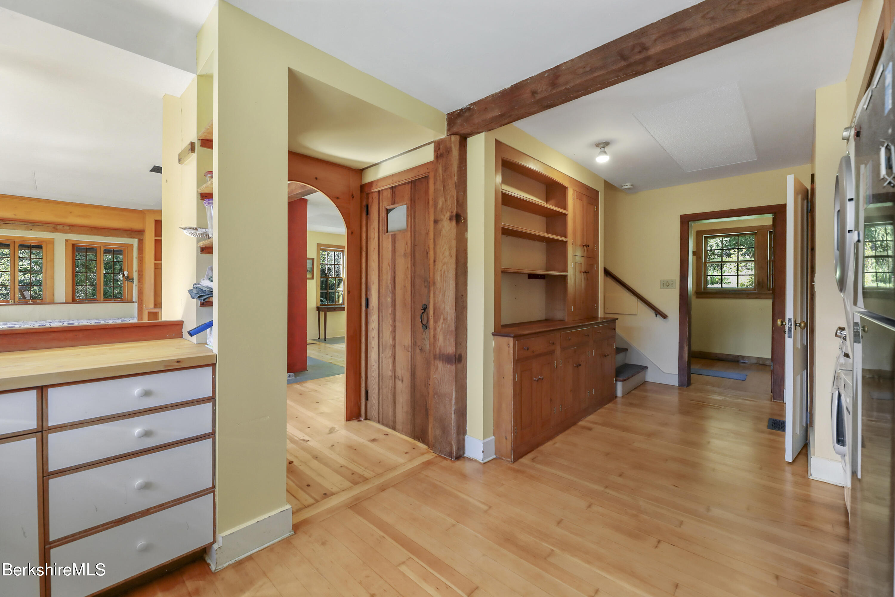 56 Brett Road Monterey, MA 01245 - Photo 7 of 22 a view of hallway with stairs and furniture