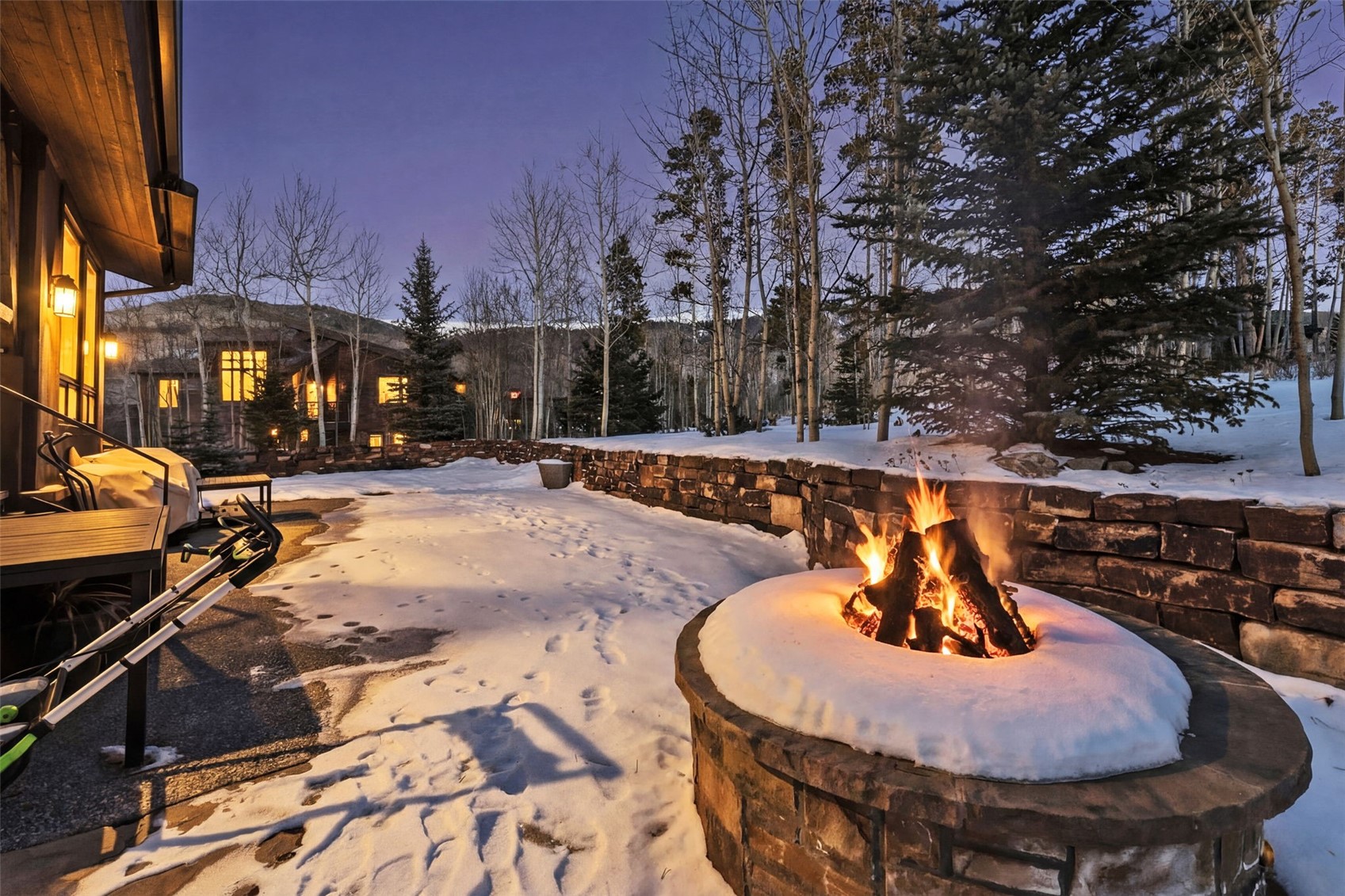 240 Game Trail Road Silverthorne, CO 80498 - Photo 45 of 49 a view of a swimming pool with a patio