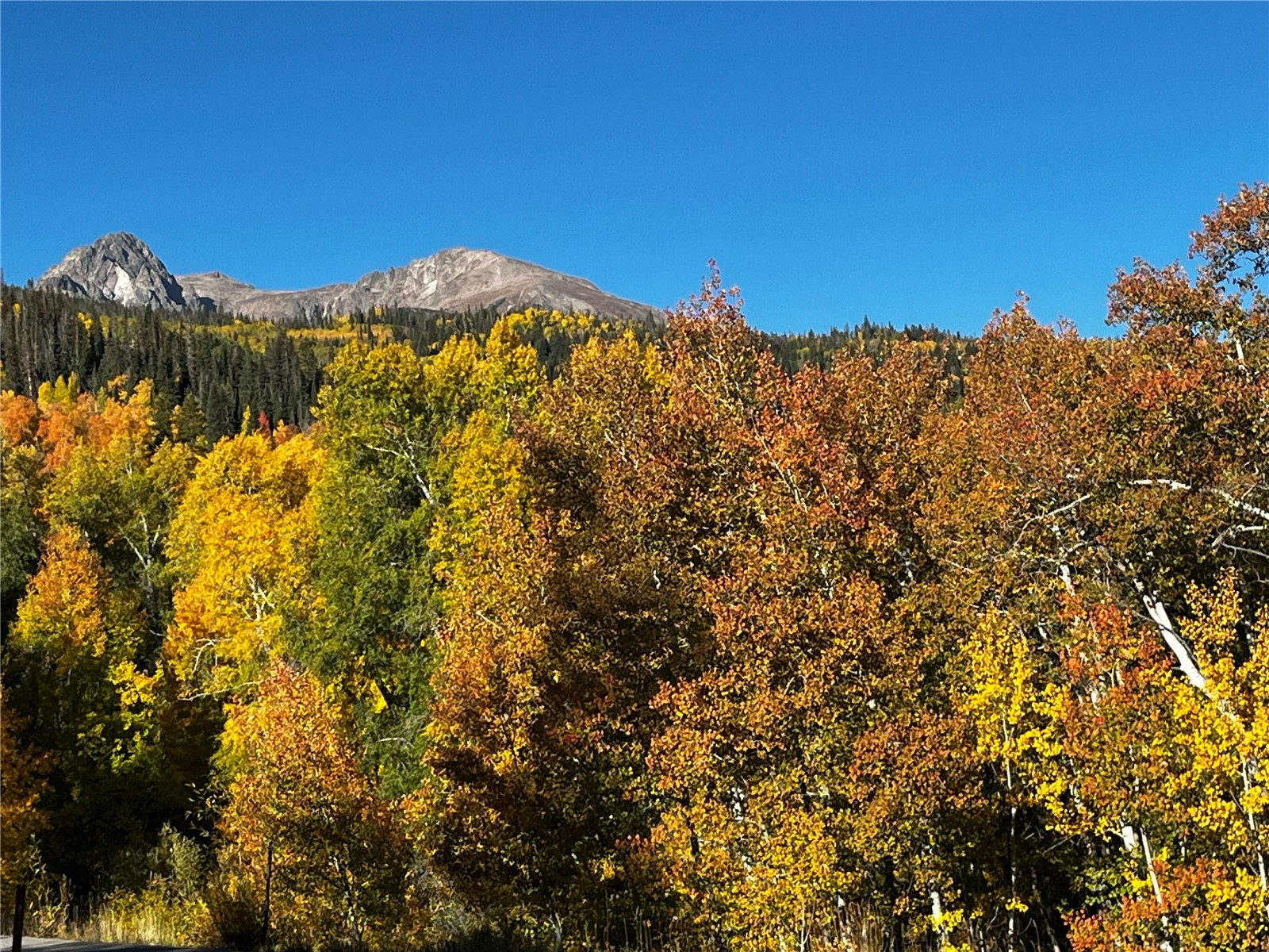 240 Game Trail Road Silverthorne, CO 80498 - Photo 46 of 49 a view of a large body of water with a mountain in the background