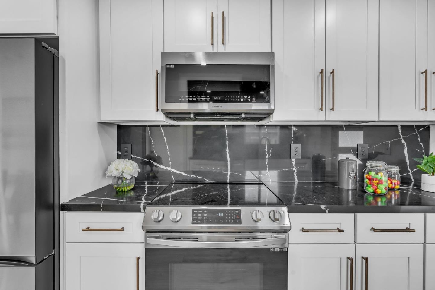 2011 Willow Way San Bruno, CA 94066 - Photo 18 of 57 a kitchen with appliances and cabinets