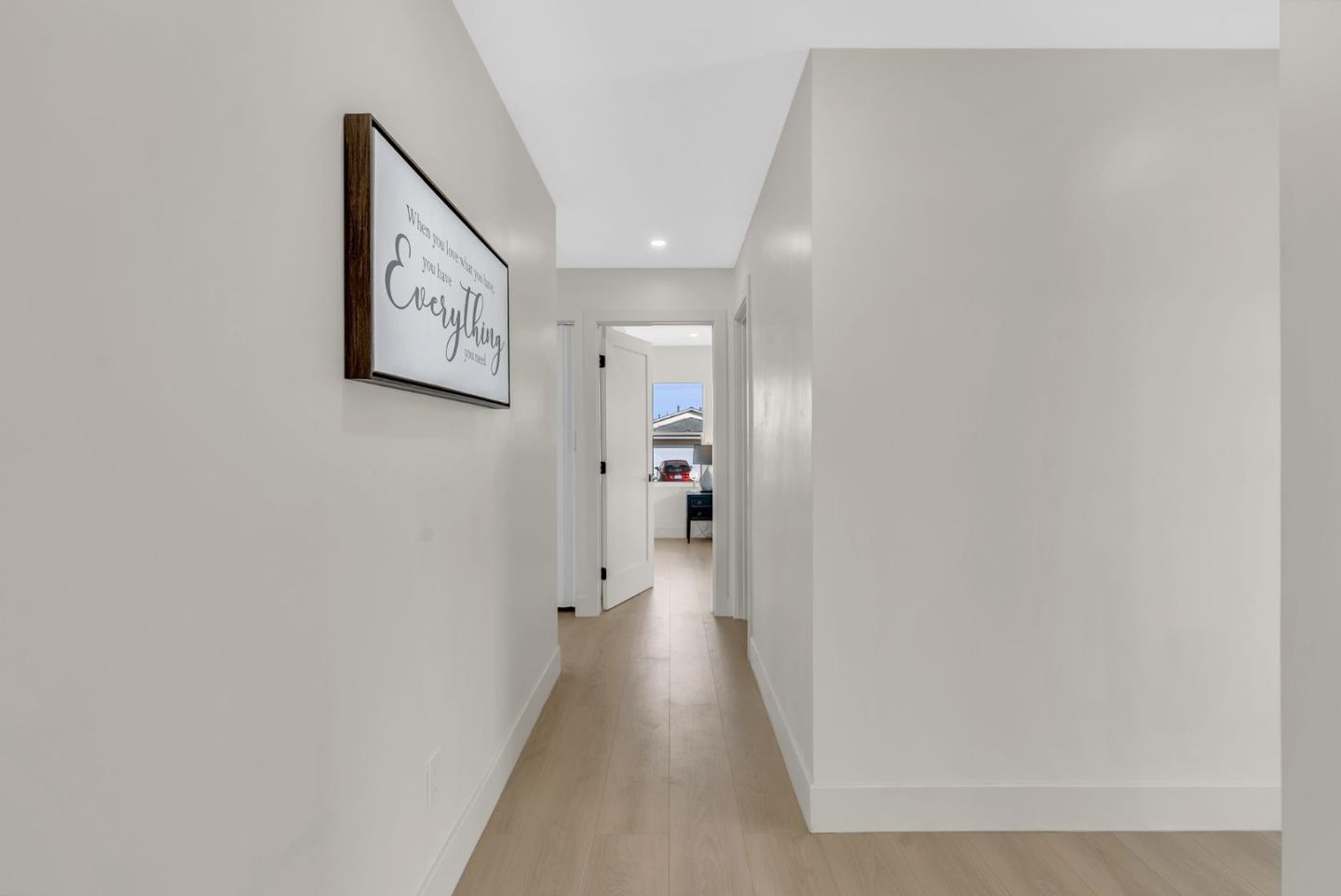 2011 Willow Way San Bruno, CA 94066 - Photo 23 of 57 a view of a hallway with wooden floor
