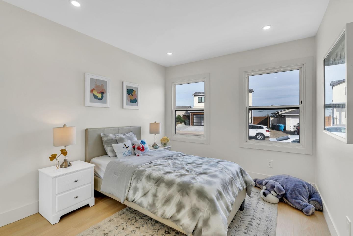 2011 Willow Way San Bruno, CA 94066 - Photo 32 of 57 a bedroom with a bed and a window