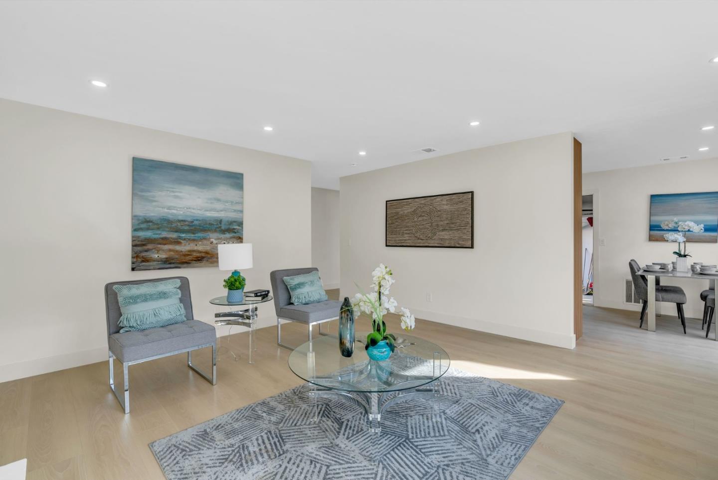 2011 Willow Way San Bruno, CA 94066 - Photo 10 of 57 a living room with furniture and wooden floor