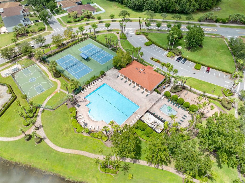 4301 Presidio Way Kissimmee, FL 34746 - Photo 49 of 50 an aerial view of a house with a garden