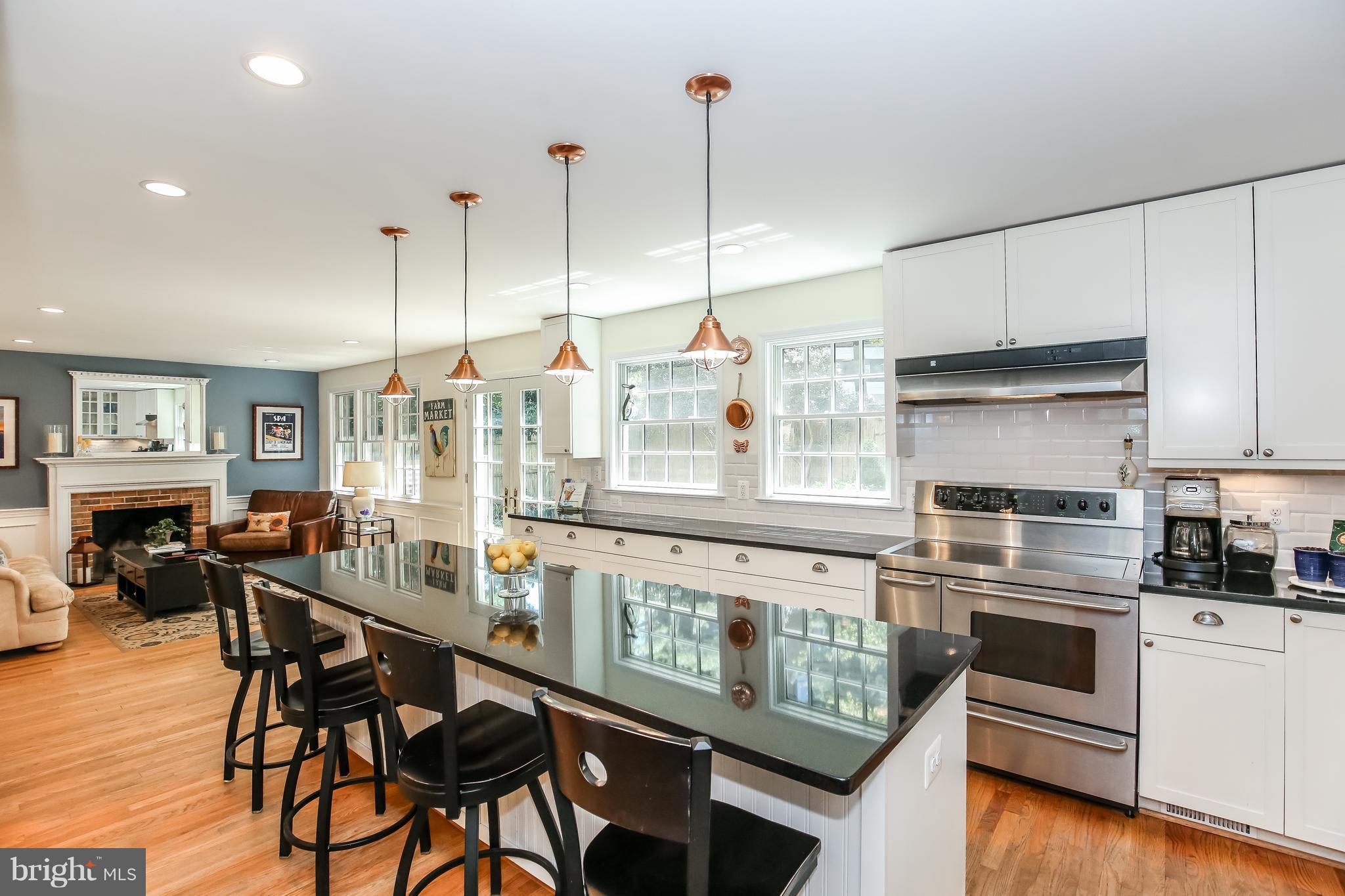 4906 Baltan Road Bethesda, MD 20816 - Photo 8 of 23 Kitchen w/Breakfast Bar