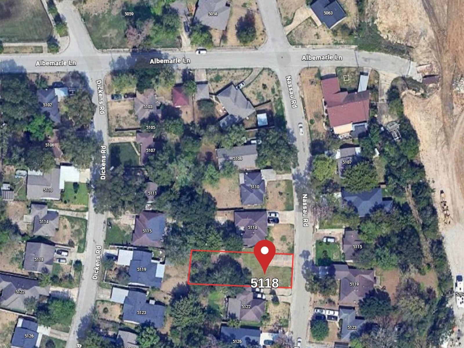 5118 Nassau Road Houston, TX 77021 - Photo 3 of 12 an aerial view of multiple house