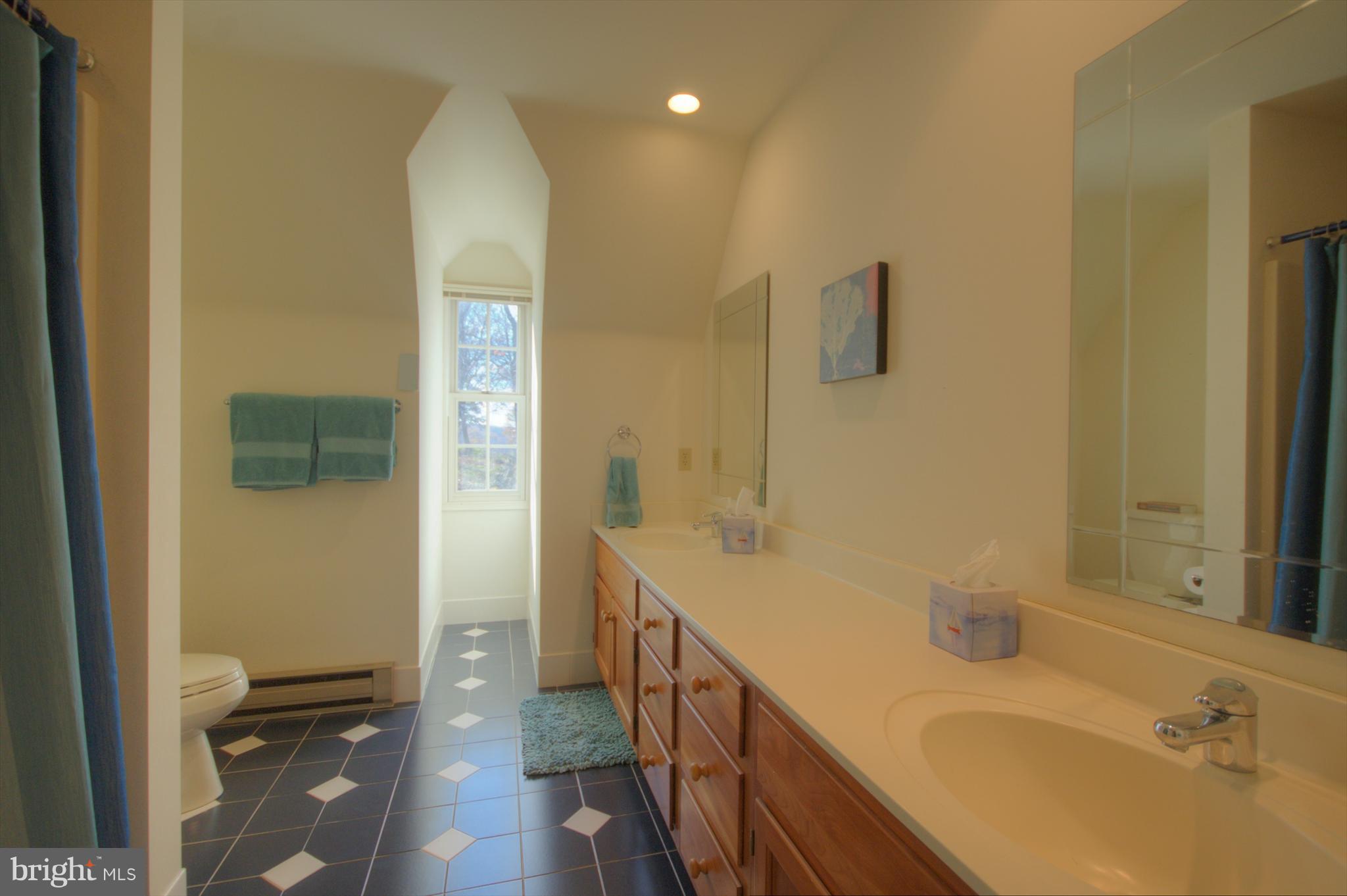 3451 Wells Road Malvern, PA 19355 - Photo 26 of 44 Upper hall Bath for bedrooms 4 and 5