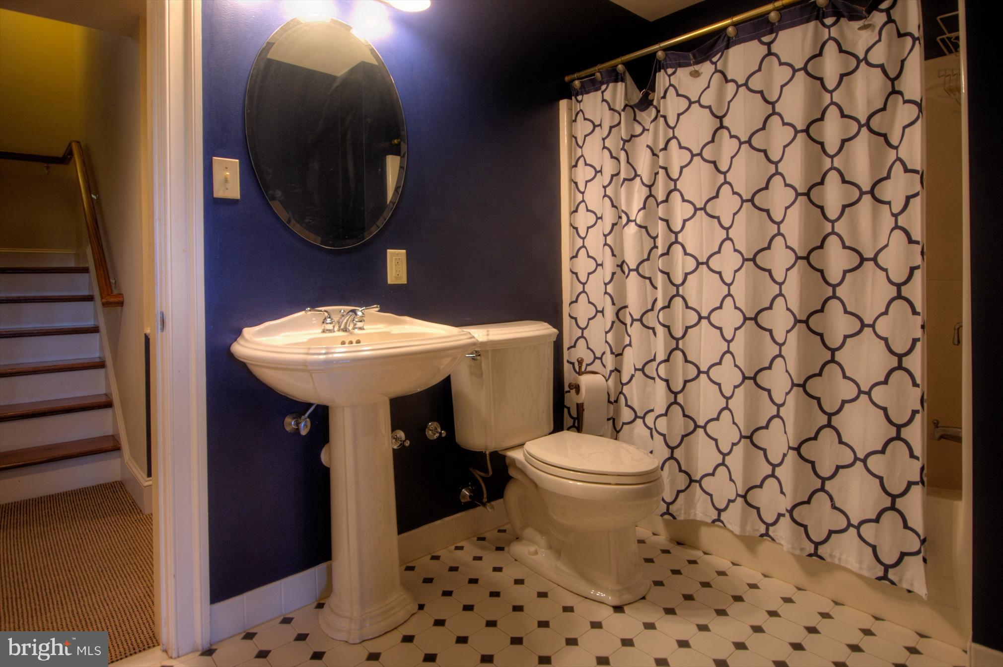 3451 Wells Road Malvern, PA 19355 - Photo 34 of 44 Lower Bathroom for Bedroom 7 and family room