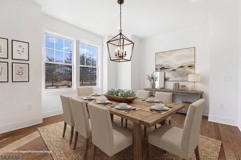 759 Mechlin Corner Road Hampton, NJ 08827 - Photo 14 of 45 a view of a dining room with furniture window and wooden floor