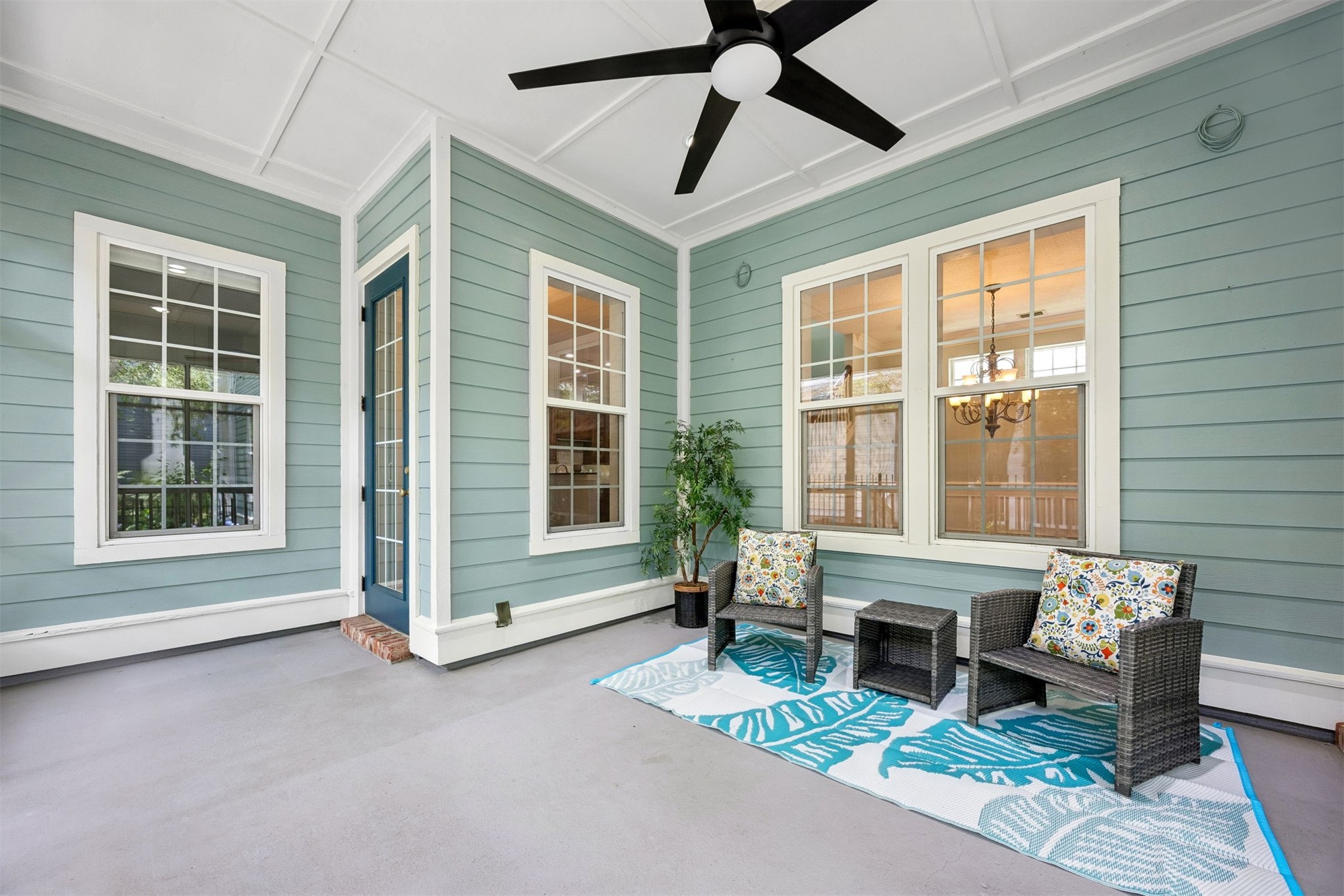 1855 Perimeter Park Road West Fernandina Beach, FL 32034 - Photo 47 of 83 The porch has entrances into the Living Room and Breakfast Room.