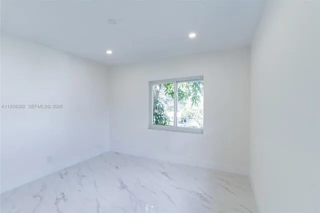 a view of room with window