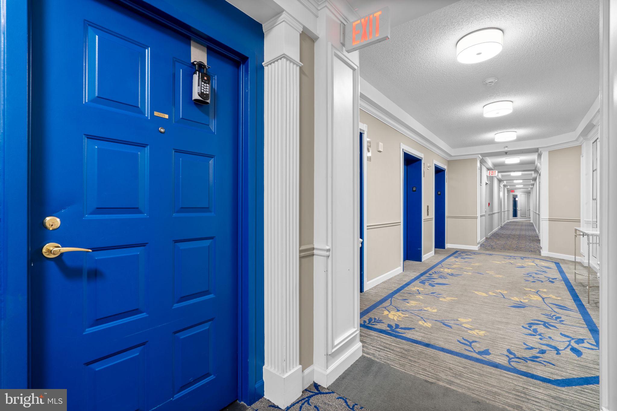 3210 North Leisure World Boulevard, Unit 1001 Silver Spring, MD 20906 - Photo 5 of 47 Unit door steps to elevator