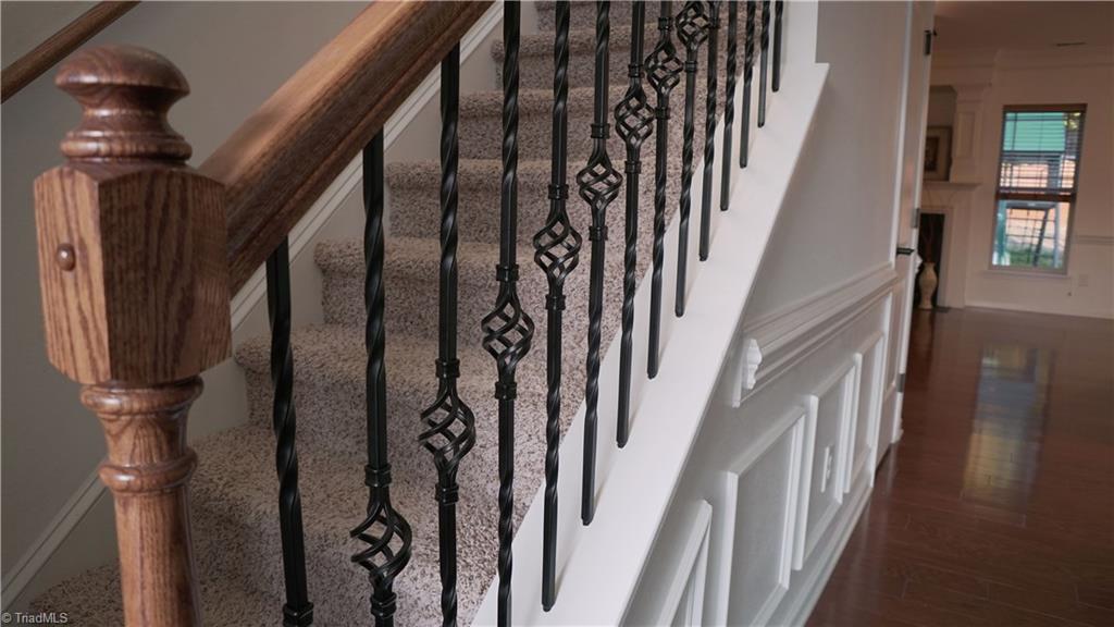 4626 White Beard Road High Point, NC 27265 - Photo 2 of 23 Ornamental iron staircase