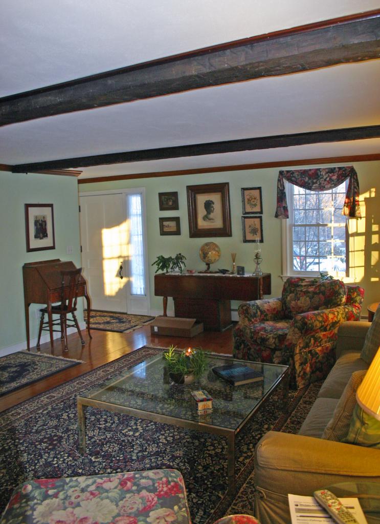 124 County Road Huntington, MA 01050 - Photo 4 of 17 a living room with furniture and a large window