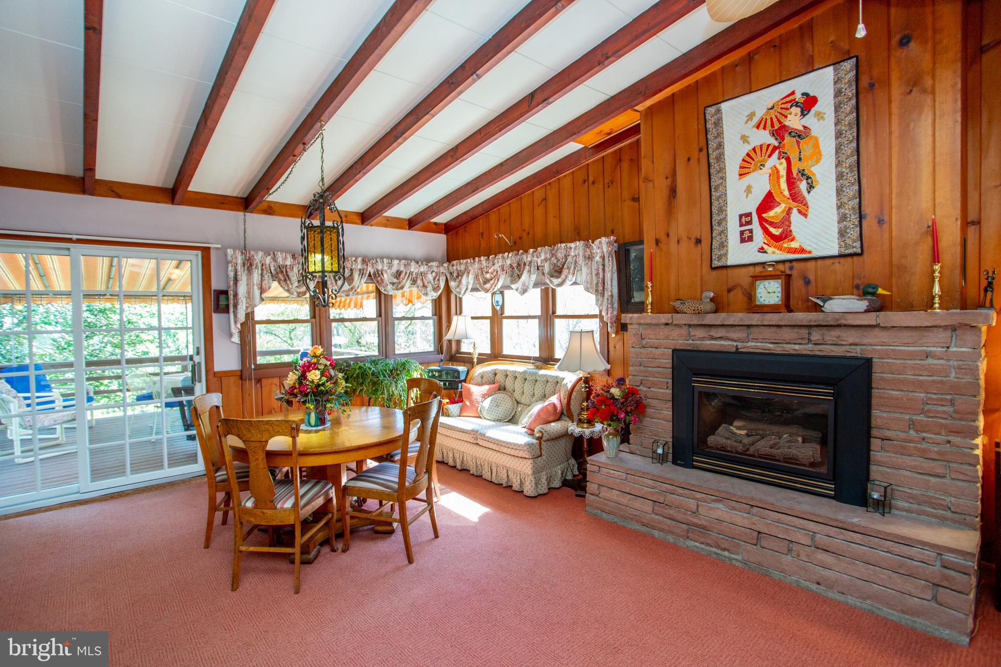 6682 Upper York Road New Hope, PA 18938 - Photo 13 of 56 Bright windows and gas fireplace