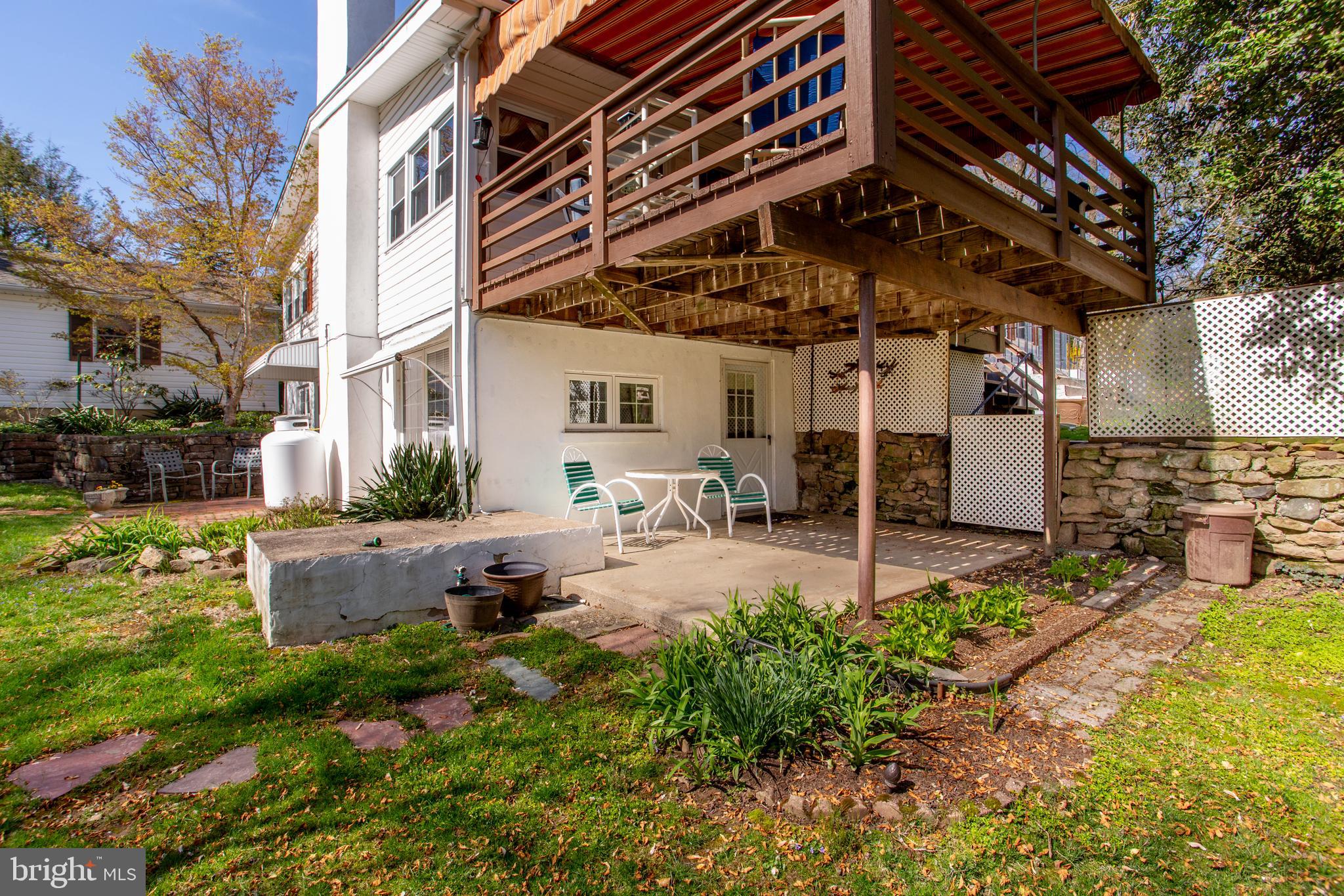 6682 Upper York Road New Hope, PA 18938 - Photo 44 of 56 Covered patio outside the finished basement