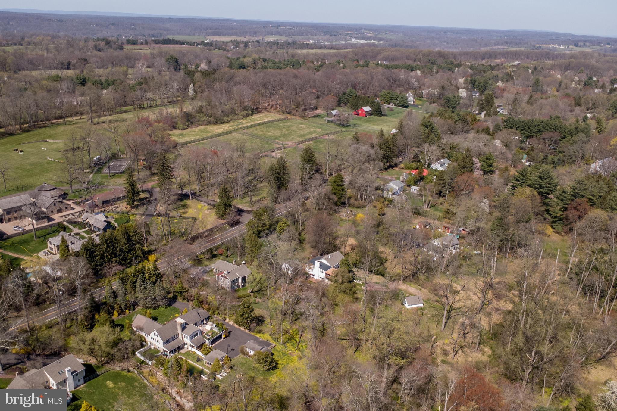 6682 Upper York Road New Hope, PA 18938 - Photo 56 of 56 Aerial view