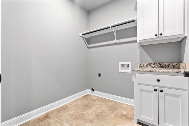 a view of white cabinets
