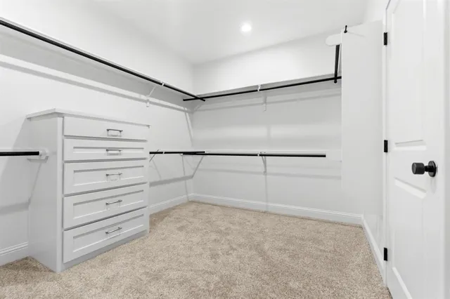 a view of walk in closet