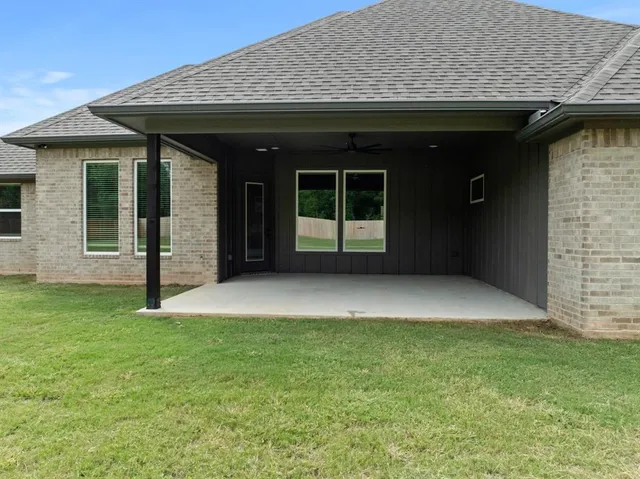 a view of a house with a garden