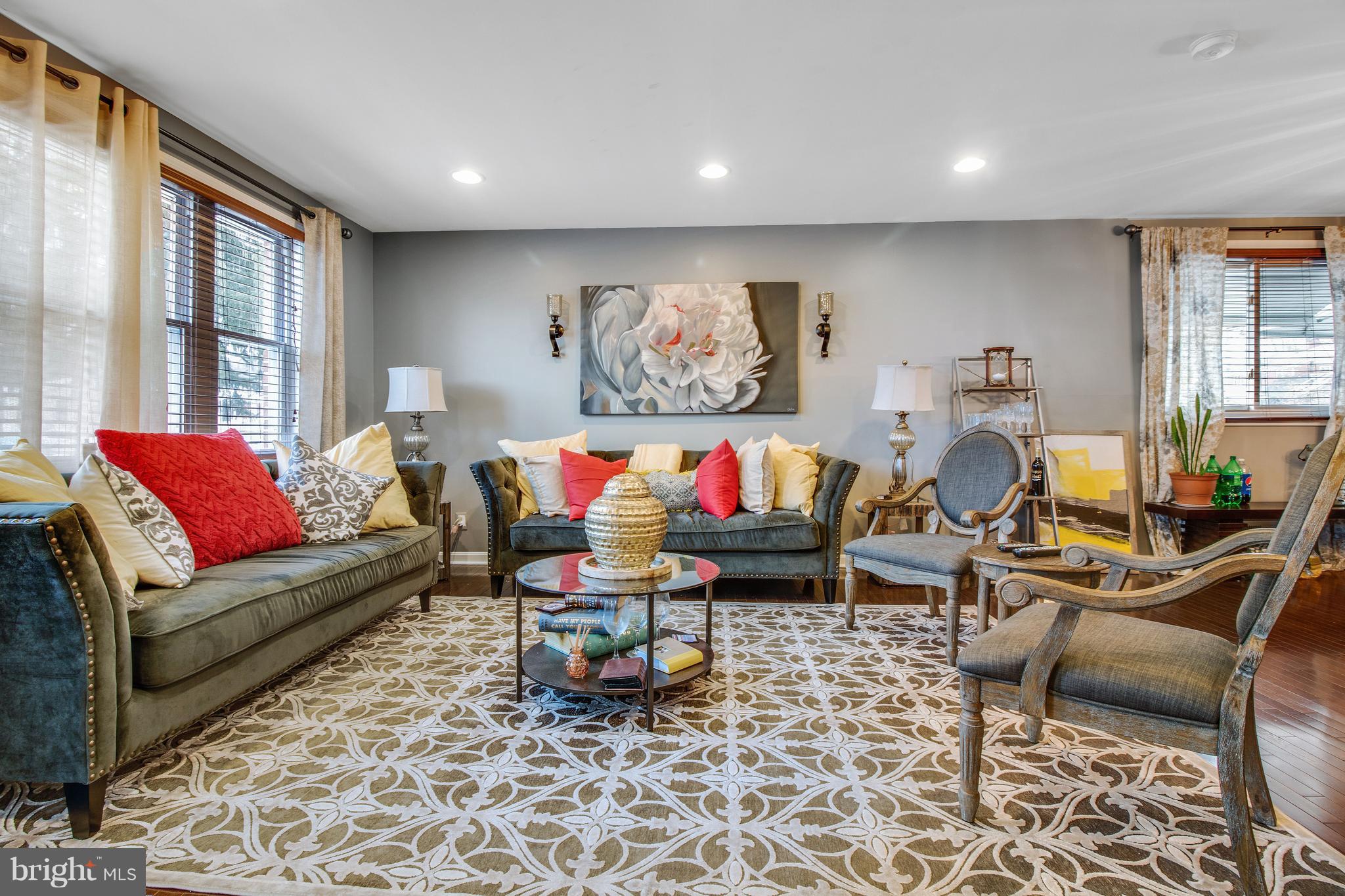 3708 Collier Road Randallstown, MD 21133 - Photo 5 of 25 a living room with furniture and a large window