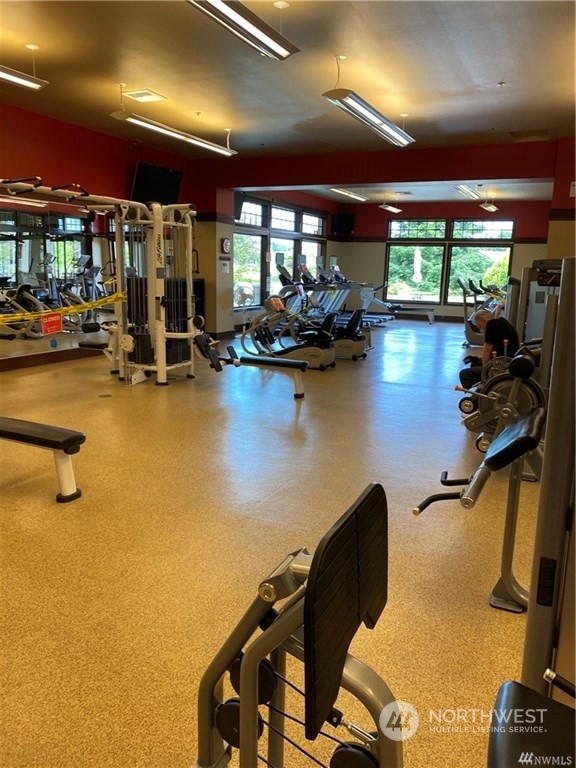 5018 Cypress Loop Northeast Lacey, WA 98516 - Photo 29 of 30 a view of a room with gym equipment