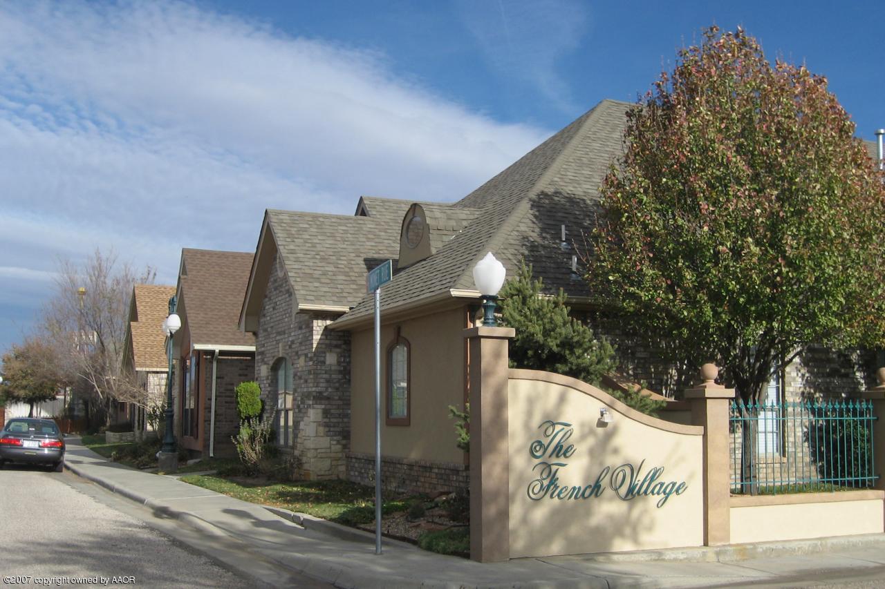 7 Monet Rue Amarillo, TX 79121 - Photo 3 of 3 Entrance to French Villa