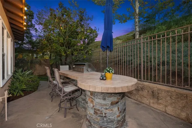 a view of a building with a yard