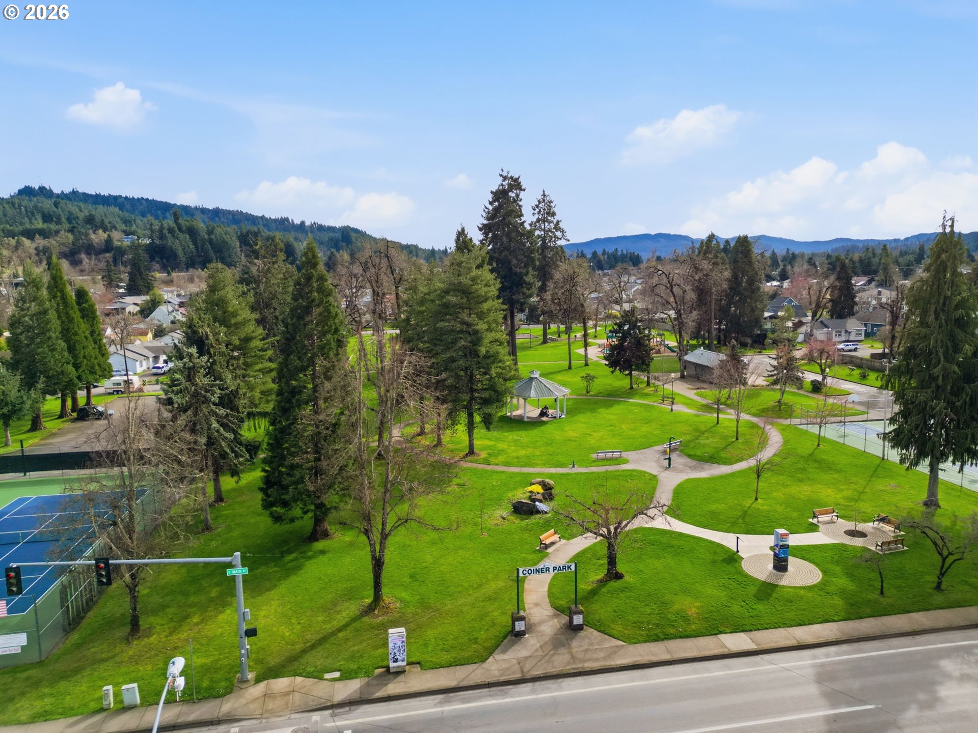 1308 East Main Street Cottage Grove, OR 97424 - Photo 23 of 48 a view of an outdoor space and yard