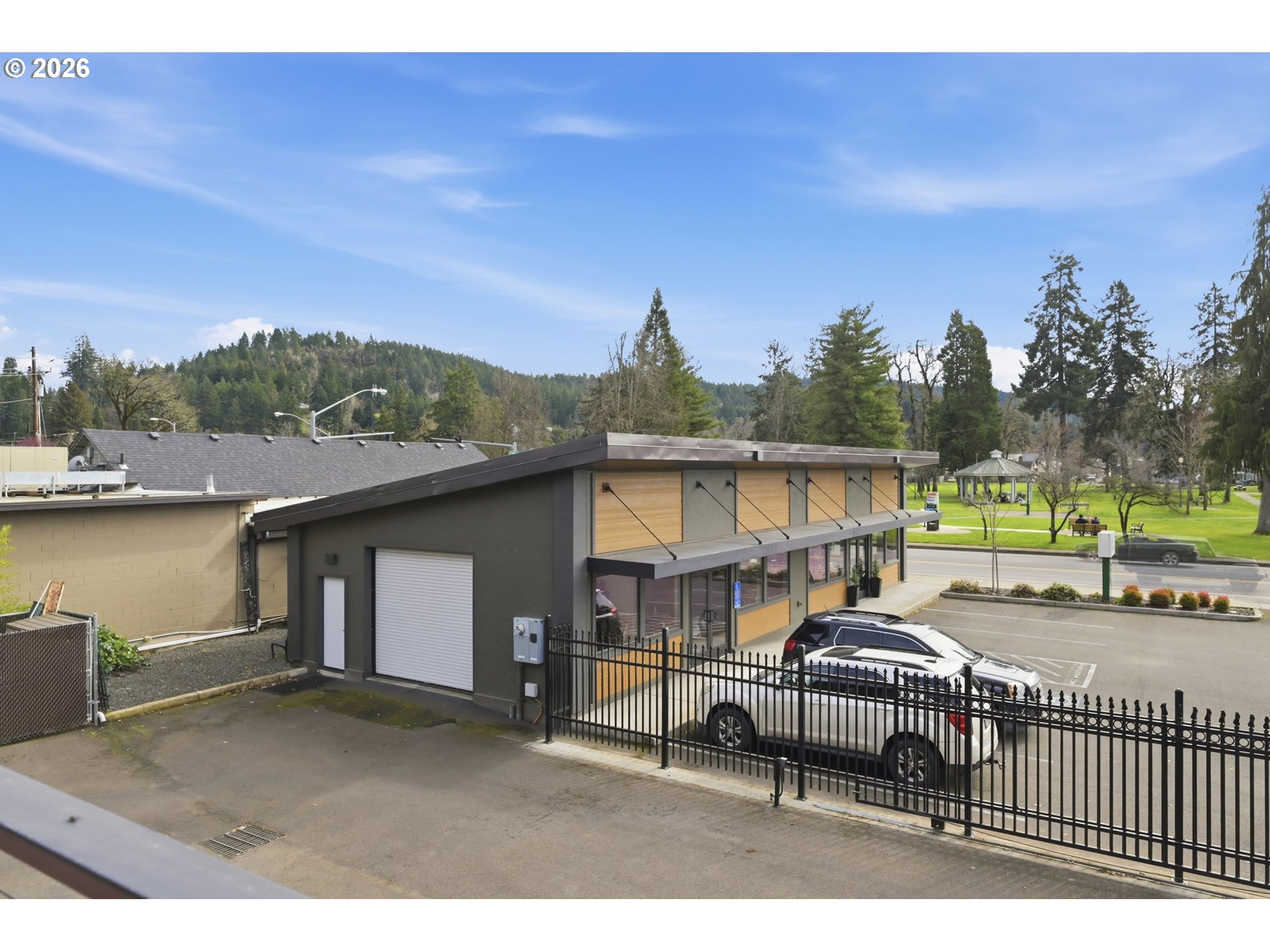 1308 East Main Street Cottage Grove, OR 97424 - Photo 36 of 48 a terrace of a house with outdoor seating