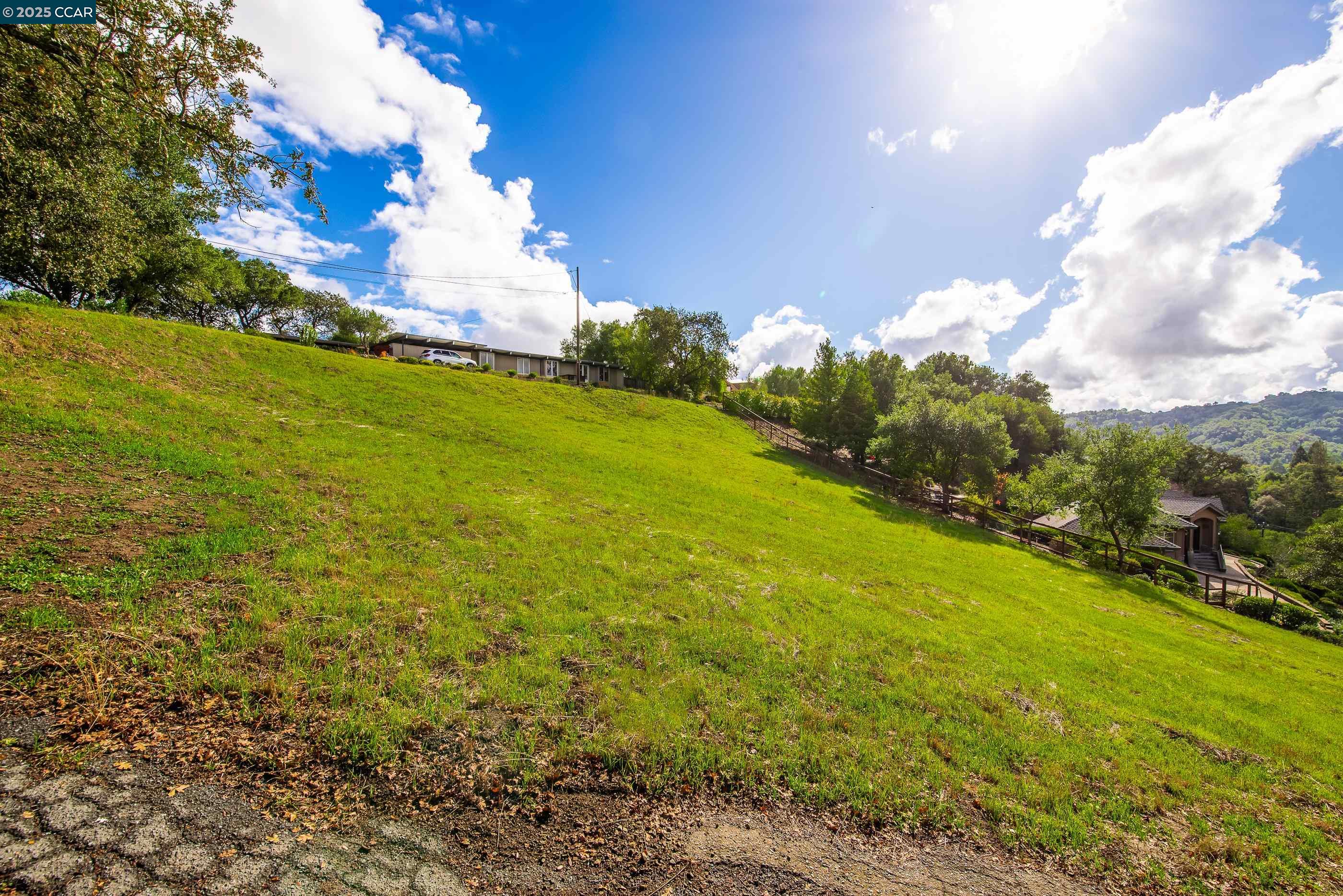 8 Gable Lane Lafayette, CA 94549 - Photo 10 of 10 a view of a big yard with swimming pool and green space