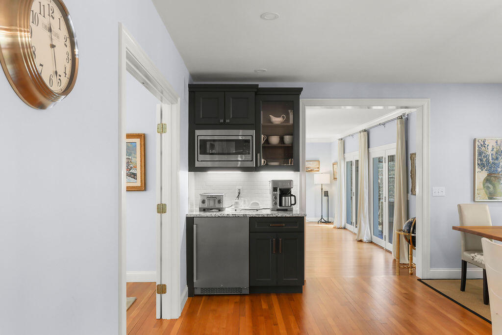 5 Fairfield Drive East Sandwich, MA 02537 - Photo 23 of 72 a kitchen with stainless steel appliances granite countertop a refrigerator and a stove top oven