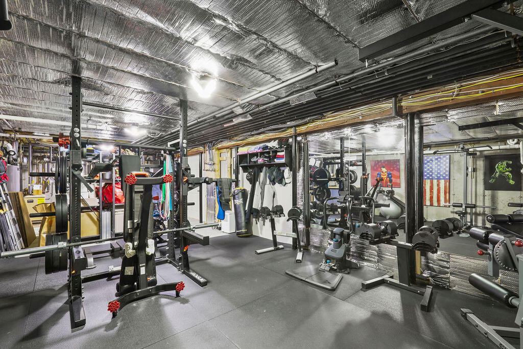 5 Fairfield Drive East Sandwich, MA 02537 - Photo 58 of 72 a view of a room with gym equipment