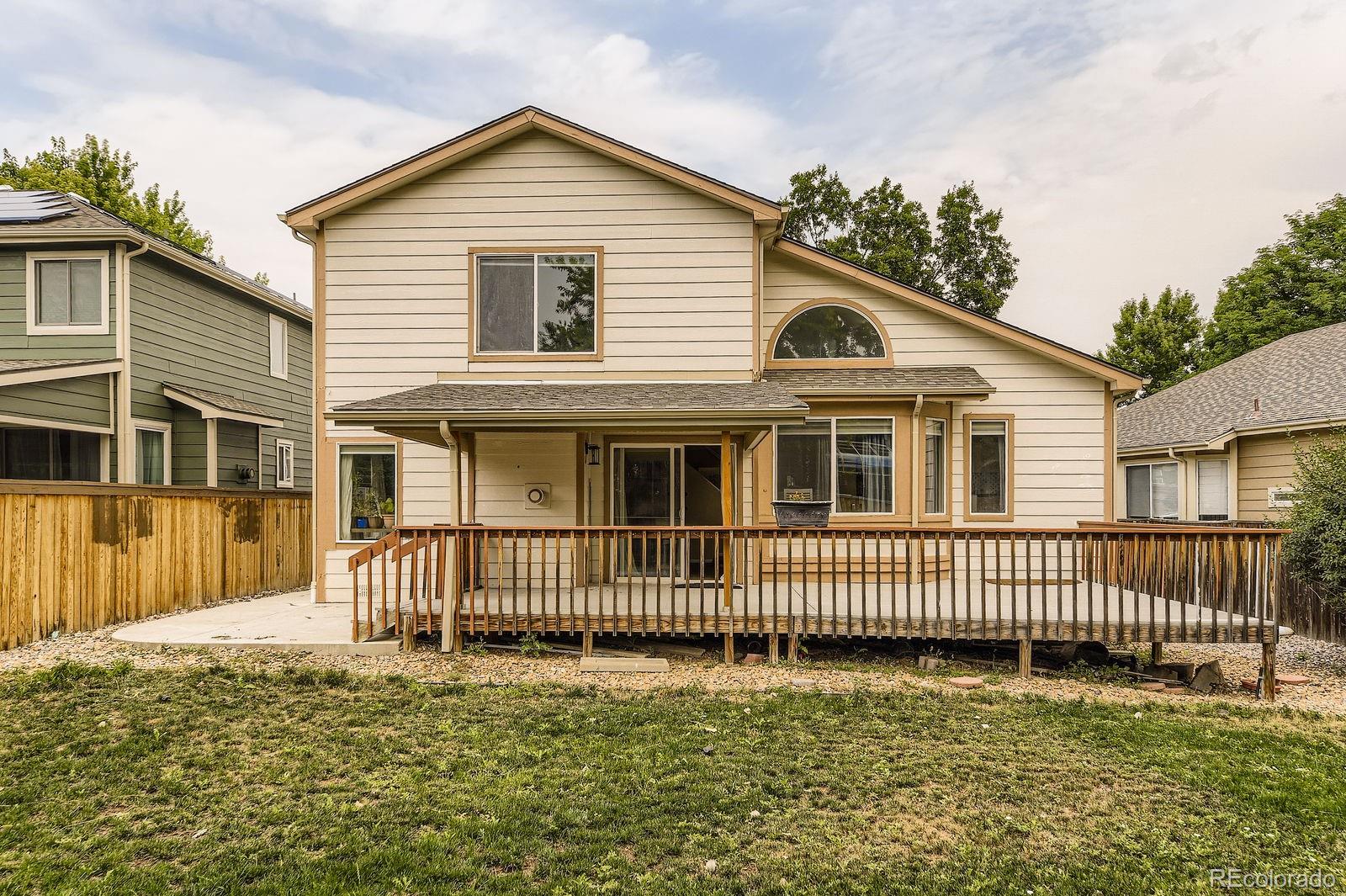 5329 Morning Glory Place Highlands Ranch, CO 80130 - Photo 28 of 28 a view of a house with a fence
