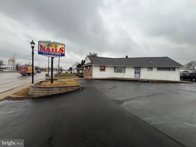 a car parked on the side of the road