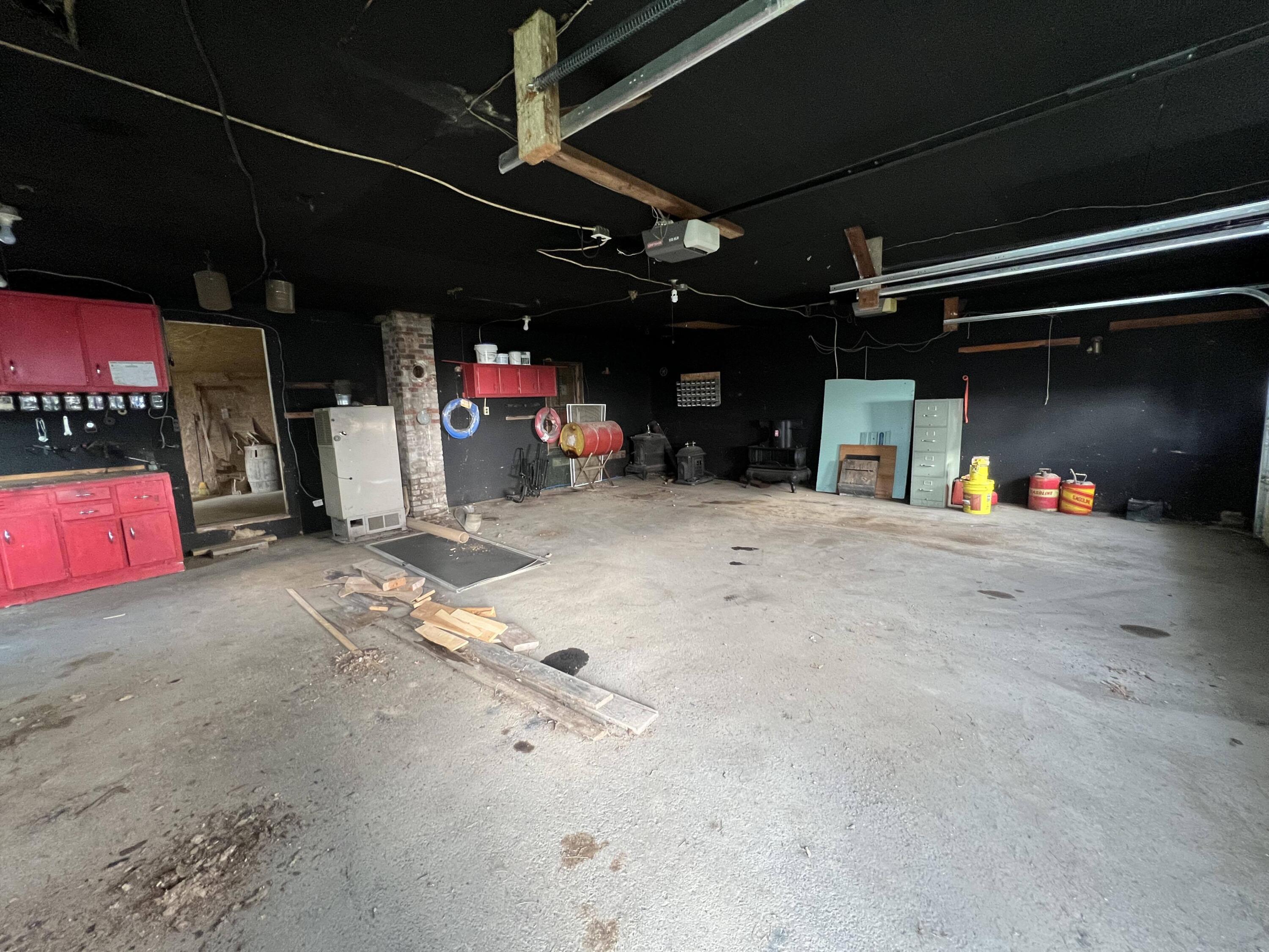 194 Hardison Road Caribou, ME 04736 - Photo 29 of 48 Inside garage - with a wood shop!