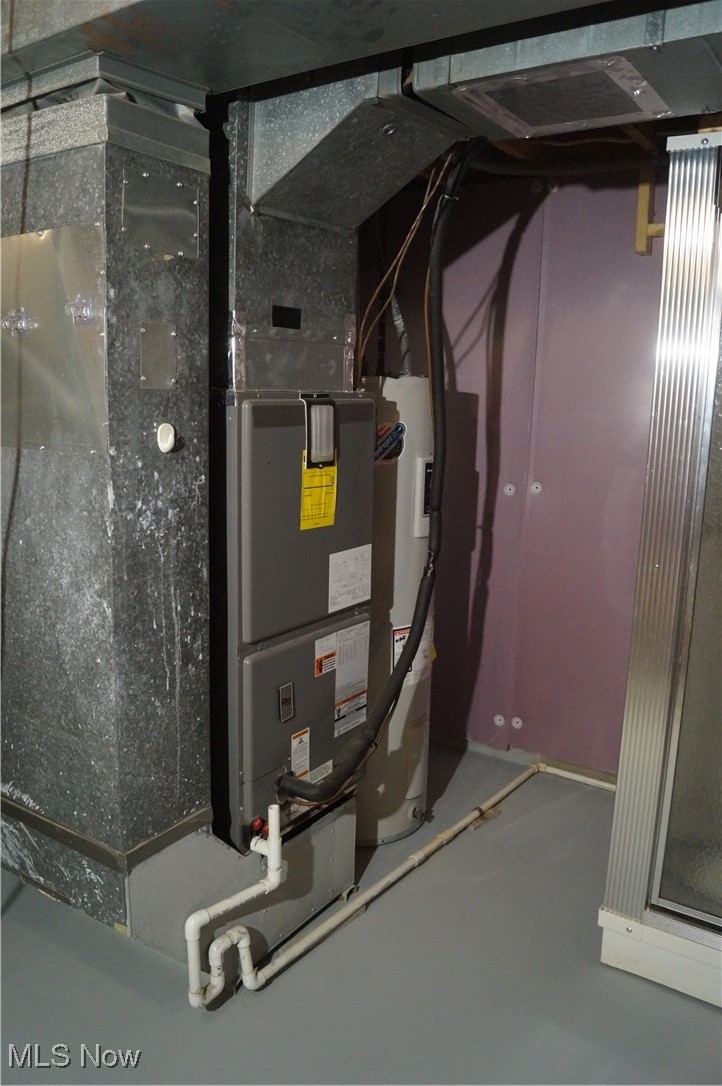 7372 Liberty Road Solon, OH 44139 - Photo 29 of 33 Utilities featuring heating unit & Hot water tank