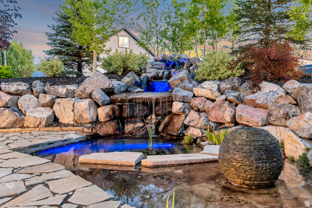 1526 South 500 West Mapleton, UT 84664 - Photo 23 of 54 Exterior view of a garden pond
