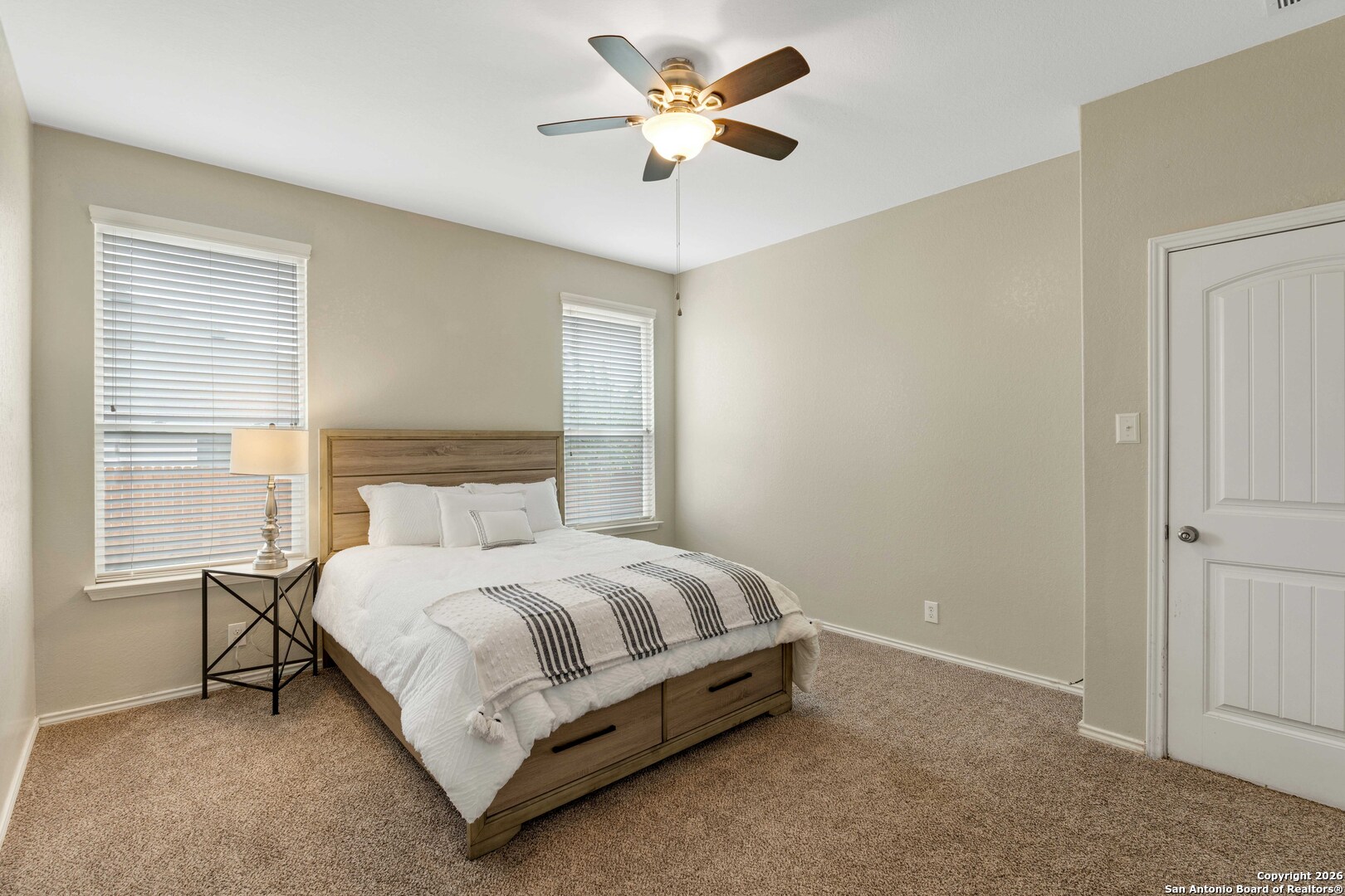 428 Kings Way Cibolo, TX 78108 - Photo 14 of 30 a bedroom with a bed and window