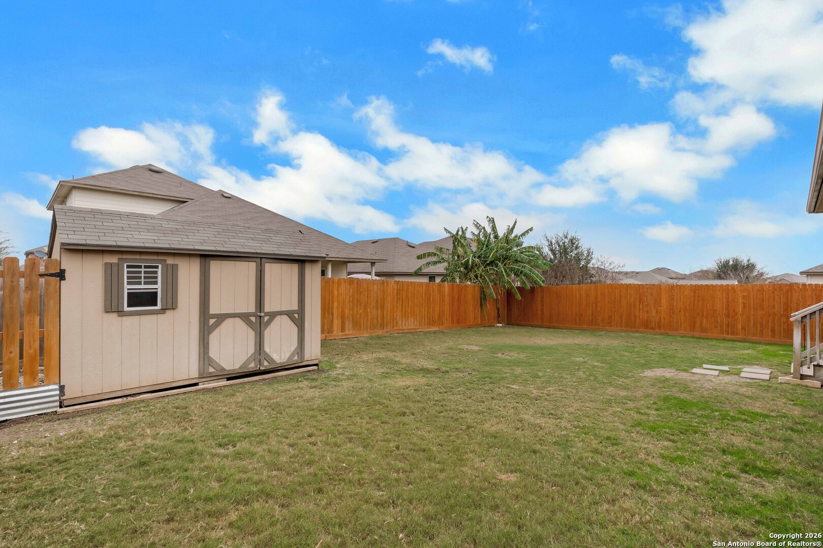 428 Kings Way Cibolo, TX 78108 - Photo 27 of 30 a view of a house with a yard