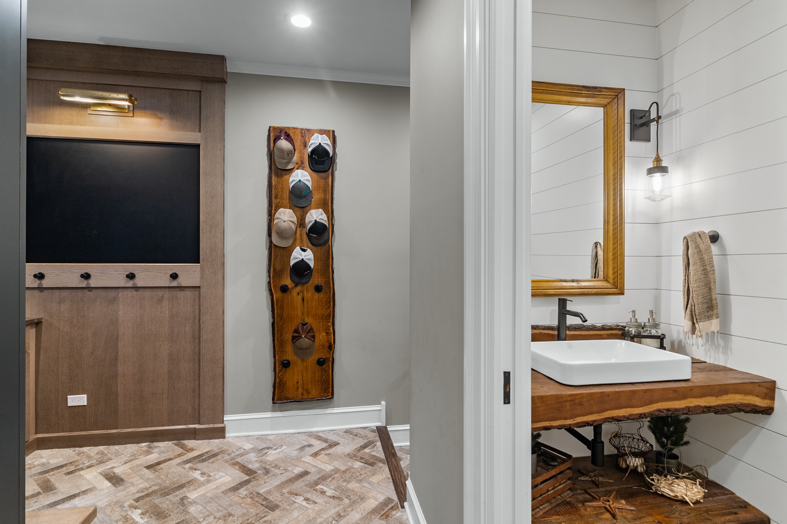 7208 White Oaks Road Harvard, IL 60033 - Photo 23 of 48 a view of a bathroom with a sink and mirror