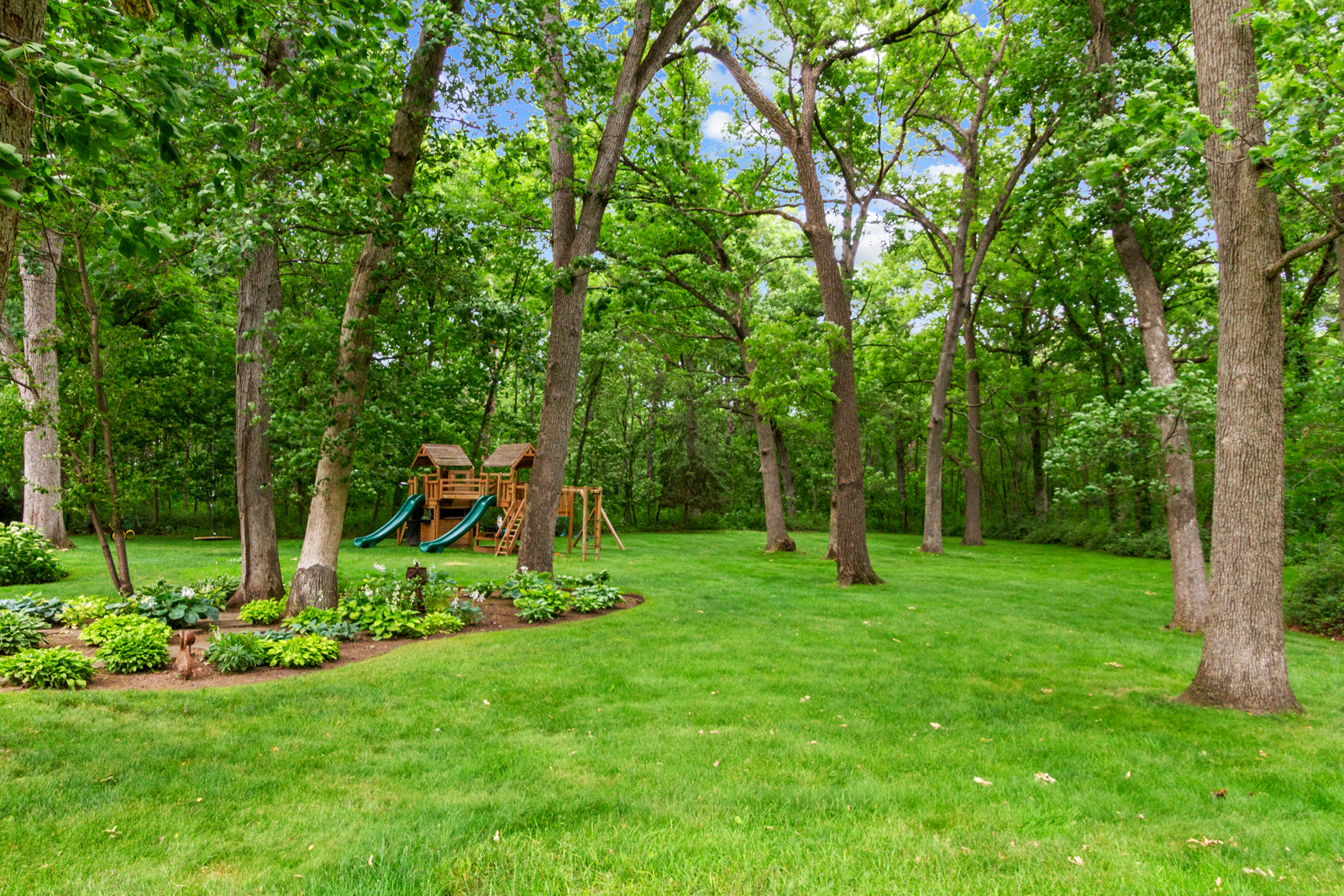 7208 White Oaks Road Harvard, IL 60033 - Photo 42 of 48 a view of a park with large trees