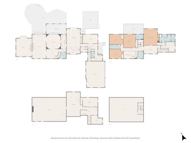 a picture of a floor plan