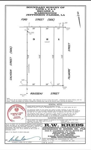 $110,000 | 1-3 Rousseau Street, Kenner, LA 70062